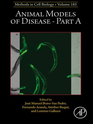 cover image of Animal Models of Disease Part A